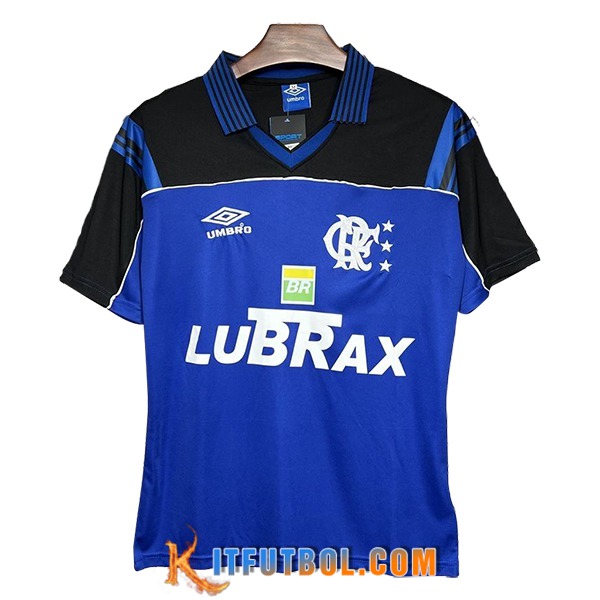 Camisetas De Futbol Flamengo Retro Portero Azul 1999