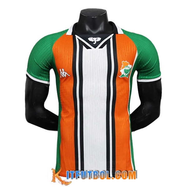 Camiseta Equipo Nacional Costa De Marfil Special Edition Naranja/Blanco 2024/2025