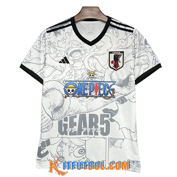 Camiseta Equipo Nacional Japon Special Edition ONE PIECE Blanco 2024/2025
