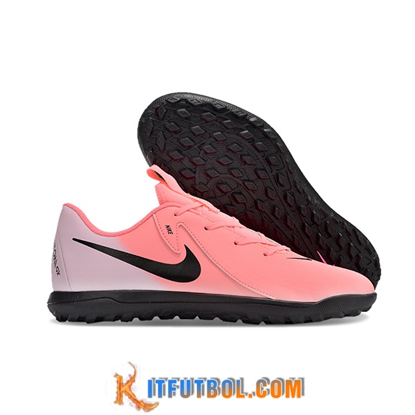 Nike Botas De Fútbol PHANTOM GX II CLUB TF Rosa/Negro
