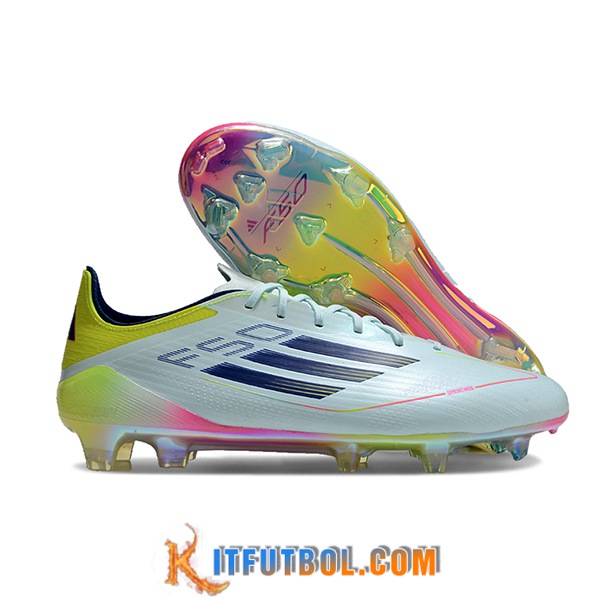 Adidas Botas De Fútbol F50 ELITE FG Gris/Negro/Amarillo