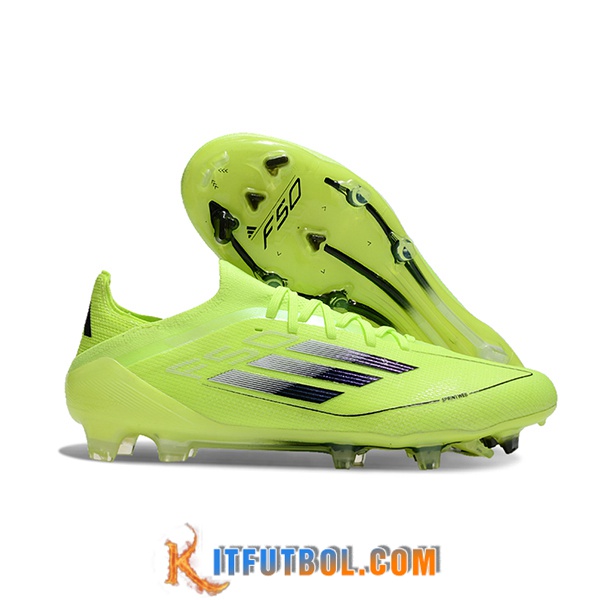 Adidas Botas De Fútbol F50 Elite FG Amarillo/Negro -02