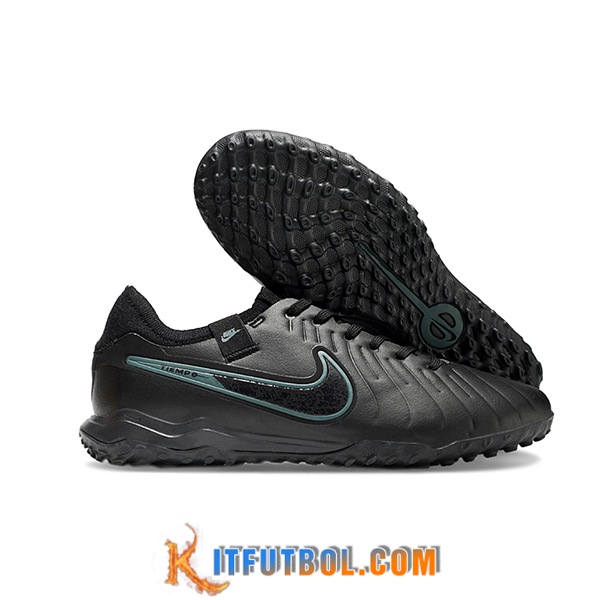 Nike Botas De Fútbol Tiempo Legend X PRO TF Negro/Azul