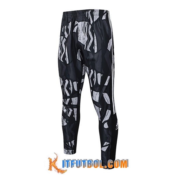 Pantalon Entrenamiento Arsenal Negro/Gris 2024/2025