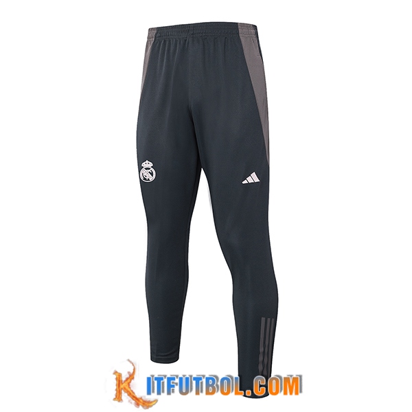 Pantalon Entrenamiento Real Madrid Gris 2024/2025