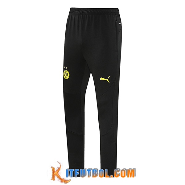 Pantalon Entrenamiento Dortmund Negro/Amarillo 2024/2025 -04