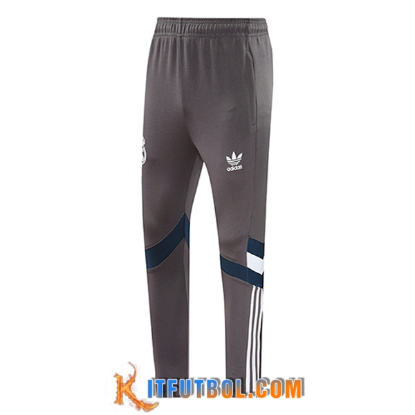 Pantalon Entrenamiento Real Madrid Gris 2024/2025 -02