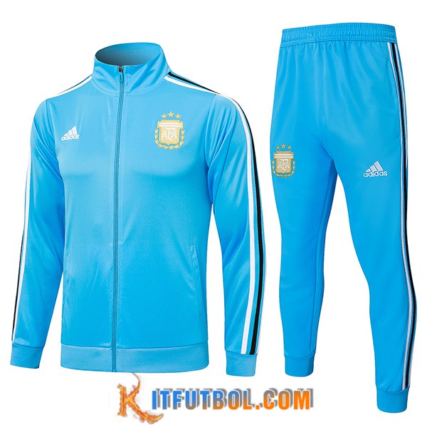 Chandal Equipos De Futbol Chaquetas Argentina Azul 2024/2025