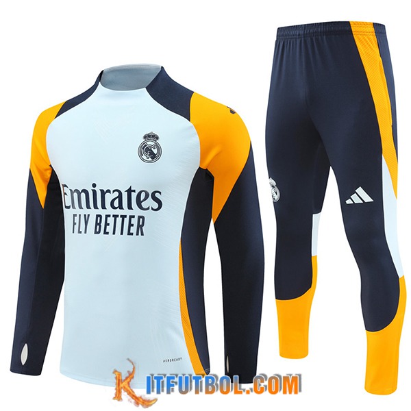Chandal Equipos De Futbol Real Madrid Azul/Naranja 2024/2025