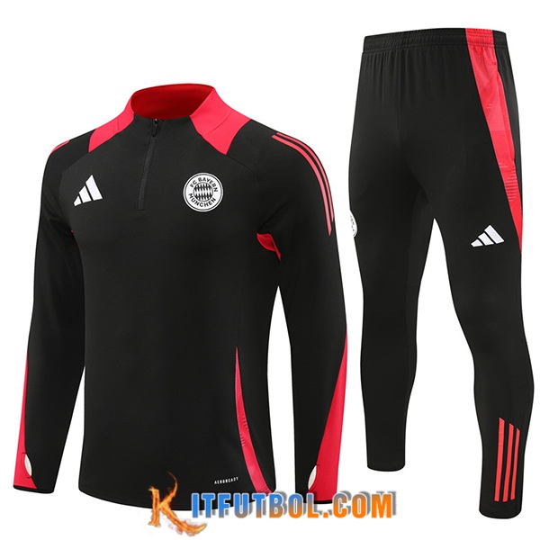 Chandal Equipos De Futbol Bayern Munich Negro/Rojo 2024/2025