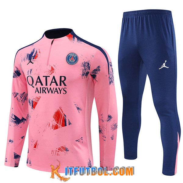 Chandal Equipos De Futbol PSG Rosa/Azul 2024/2025