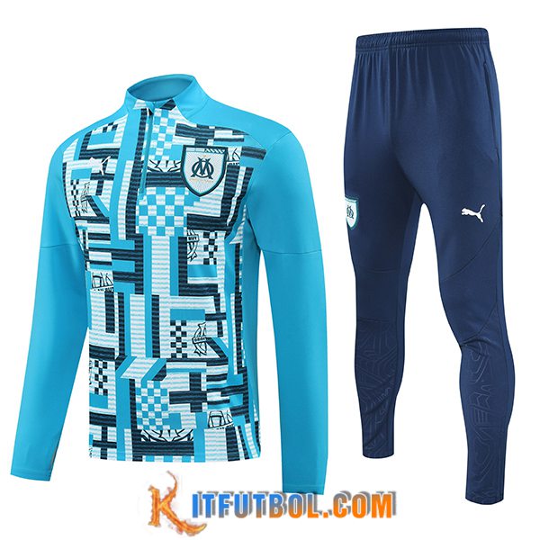 Chandal Equipos De Futbol Marsella Azul/Negro 2024/2025