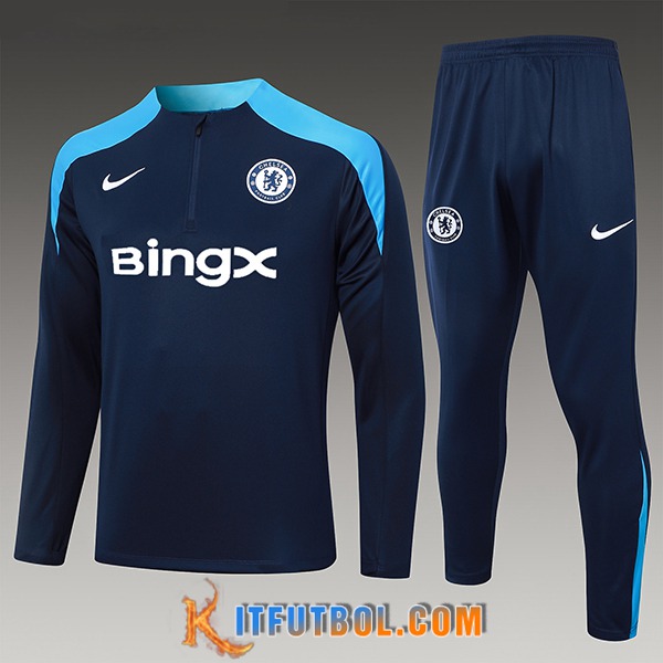 Chandal Equipos De Futbol FC Chelsea Ninos azul real 2024/2025 -02