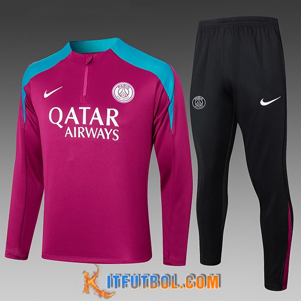 Chandal Equipos De Futbol PSG Ninos Violeta/Azul 2024/2025