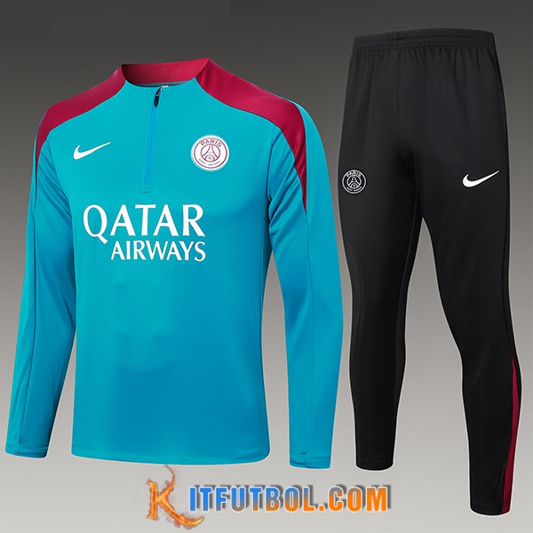 Chandal Equipos De Futbol PSG Ninos Azul/Rojo 2024/2025 -02