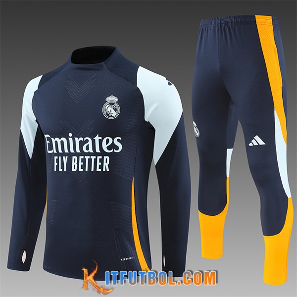 Chandal Equipos De Futbol Real Madrid Ninos azul real 2024/2025