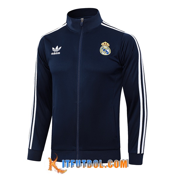 Chaquetas Futbol Real Madrid azul real 2024/2025