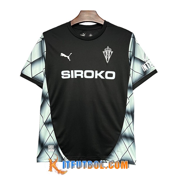 Camisetas De Futbol Sporting Gijon Segunda 2024/2025