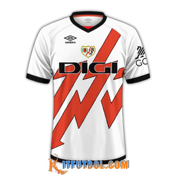 Nueva Camisetas De Futbol Rayo Vallecano Primera 2024/2025