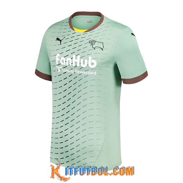 Nueva Camisetas De Futbol Derby County Segunda 2024/2025