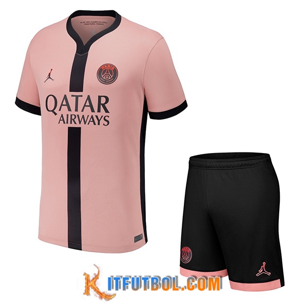 Nueva Camisetas De Futbol PSG Ninos Tercera 2024/2025