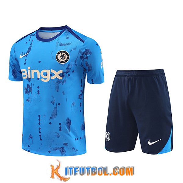 Camiseta Entrenamiento FC Chelsea Azul 2024/2025
