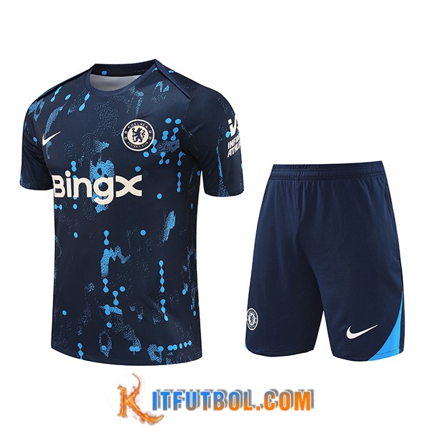 Camiseta Entrenamiento FC Chelsea Azul Oscuro 2024/2025