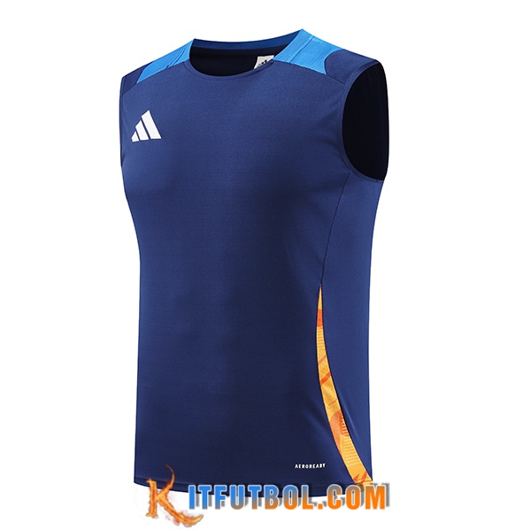 Chalecos De Futbol Adidas Azul/Naranja 2024/2025