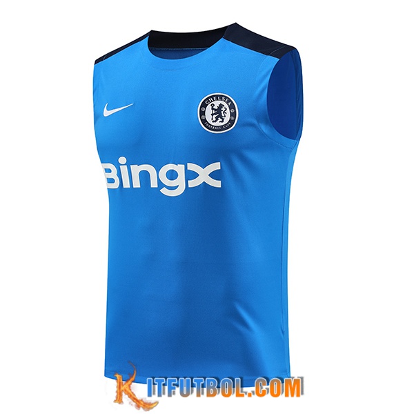 Chalecos De Futbol FC Chelsea Azul 2024/2025 -02
