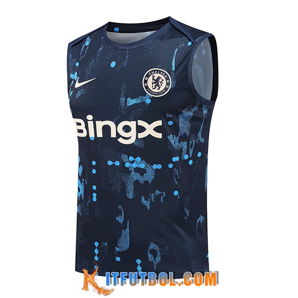 Chalecos De Futbol FC Chelsea Azul Oscuro 2024/2025