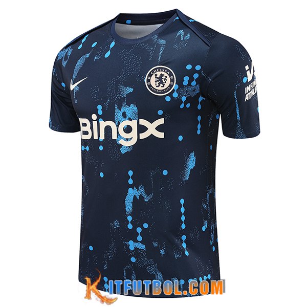 Camiseta Entrenamiento FC Chelsea Azul Oscuro 2024/2025
