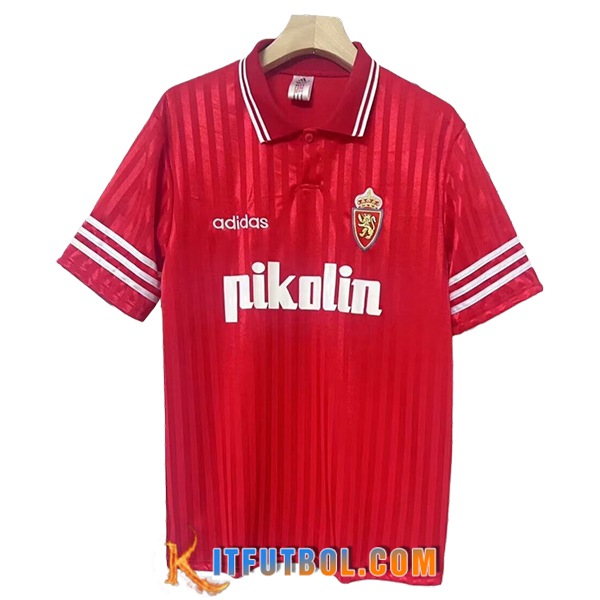 Camisetas De Futbol Real Zaragoza Retro Segunda 1995/1996