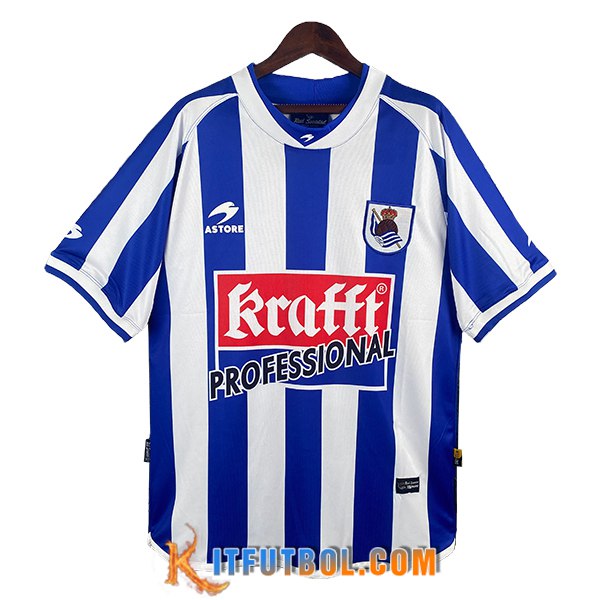 Camisetas De Futbol Real Sociedad Retro Primera 2002/2003