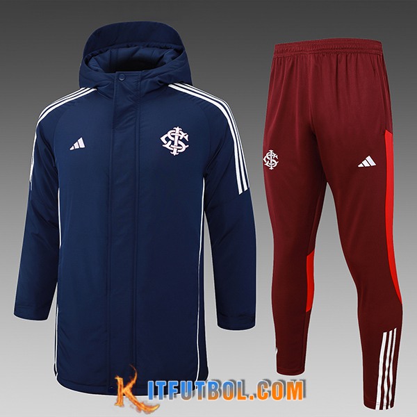 Chandal Plumas Con Capucha Internacional Azul/Blanco/Rojo 2024/2025