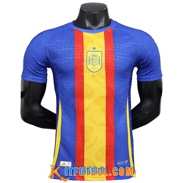 Camiseta Equipo Nacional España Special Edition Azul/Amarillo 2024/2025