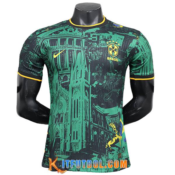 Camiseta Equipo Nacional Brasil Special Edition Verde 2024/2025