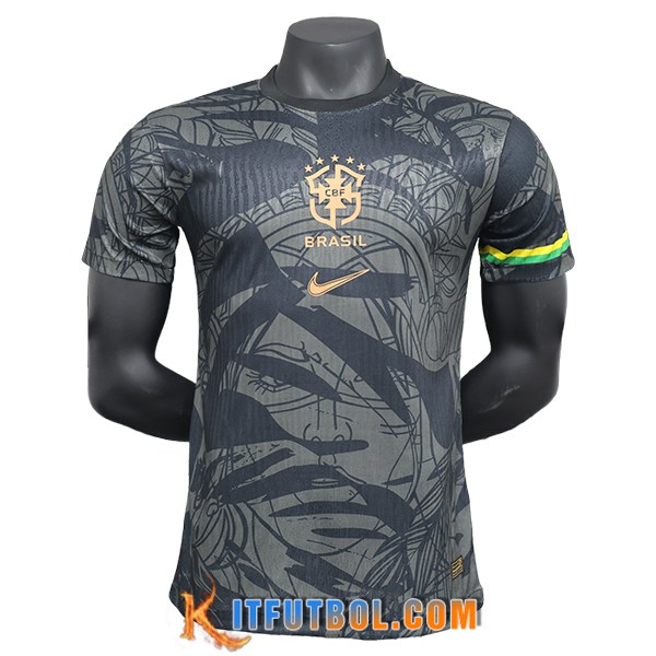 Camiseta Equipo Nacional Brasil Special Edition Negro 2024/2025