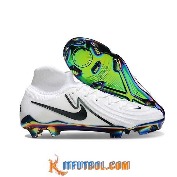 Nike Botas De Fútbol Phantom Luna Elite NU FG Blanco/Negro