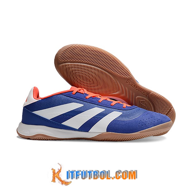Adidas Botas De Fútbol PREDATOR 24 ELITE IC BOOTS Azul/Blanco/Naranja