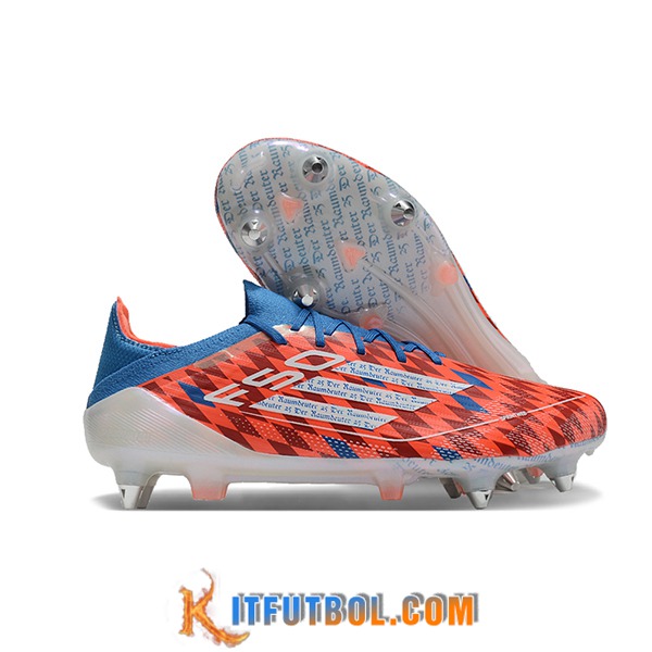 Adidas Botas De Fútbol F50 Elite SG Naranja/Azul