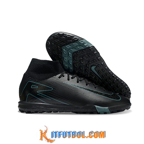 Nike Botas De Fútbol Air Zoom Mercurial Superfly X Elite TF Negro/Azul
