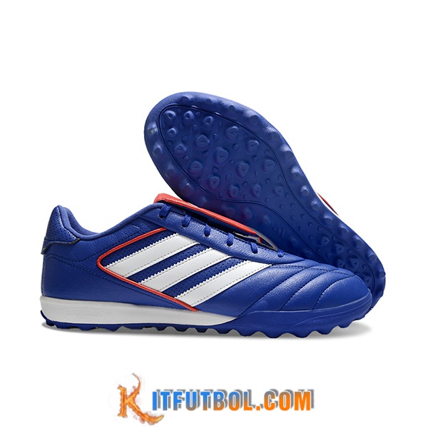Copa Botas De Fútbol GLORO II TF Azul/Blanco/Naranja