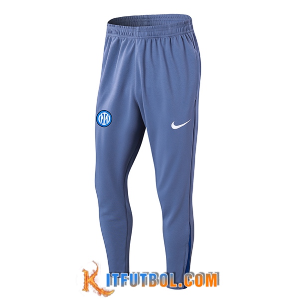Pantalon Entrenamiento Inter Milan Gris/Azul 2024/2025