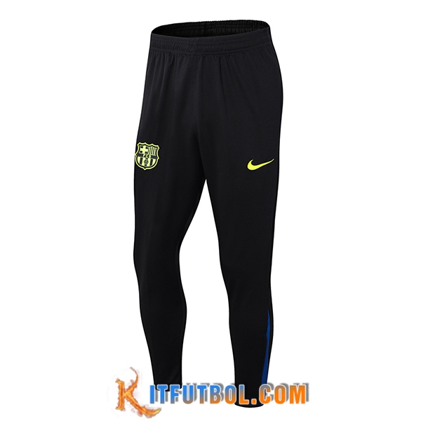 Pantalon Entrenamiento FC Barcelona Negro/Azul 2024/2025 -02