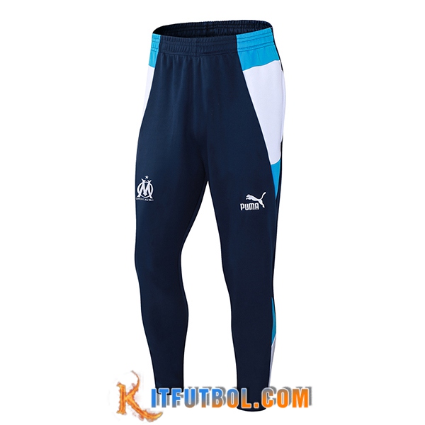 Pantalon Entrenamiento Marsella Azul/Blanco 2024/2025