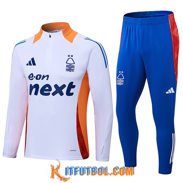 Chandal Equipos De Futbol Nottingham Forest Blanco/Naranja/Azul 2024/2025