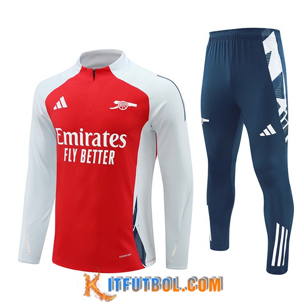 Chandal Equipos De Futbol Arsenal Blanco/Rojo 2024/2025