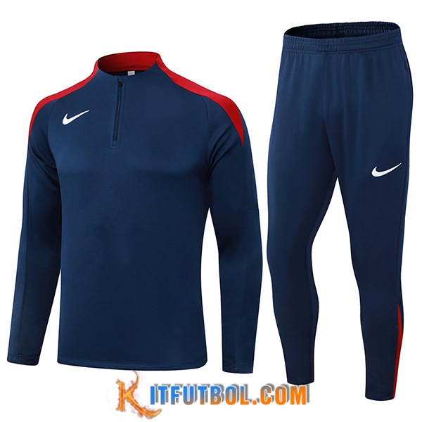 Chandal Equipos De Futbol Nike Azul/Rojo 2024/2025