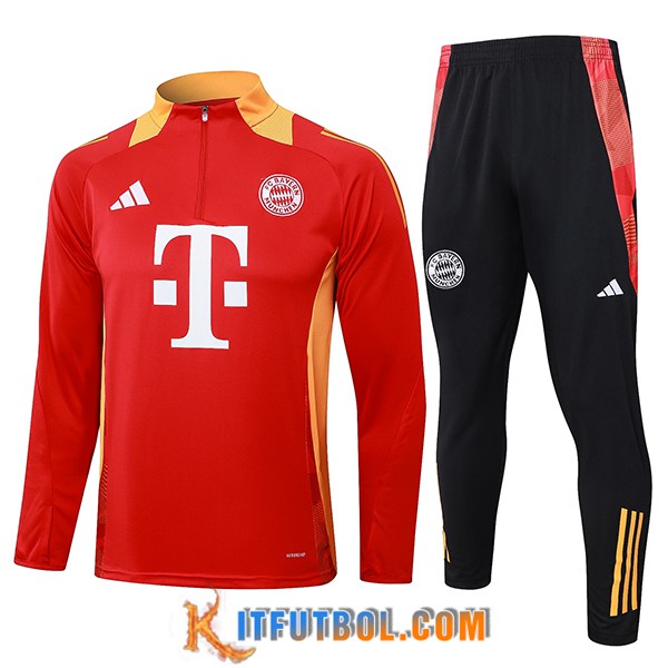 Chandal Equipos De Futbol Bayern Munich Rojo/Naranja 2024/2025