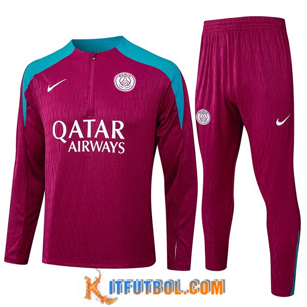Chandal Equipos De Futbol PSG Violeta/Azul 2024/2025 -02